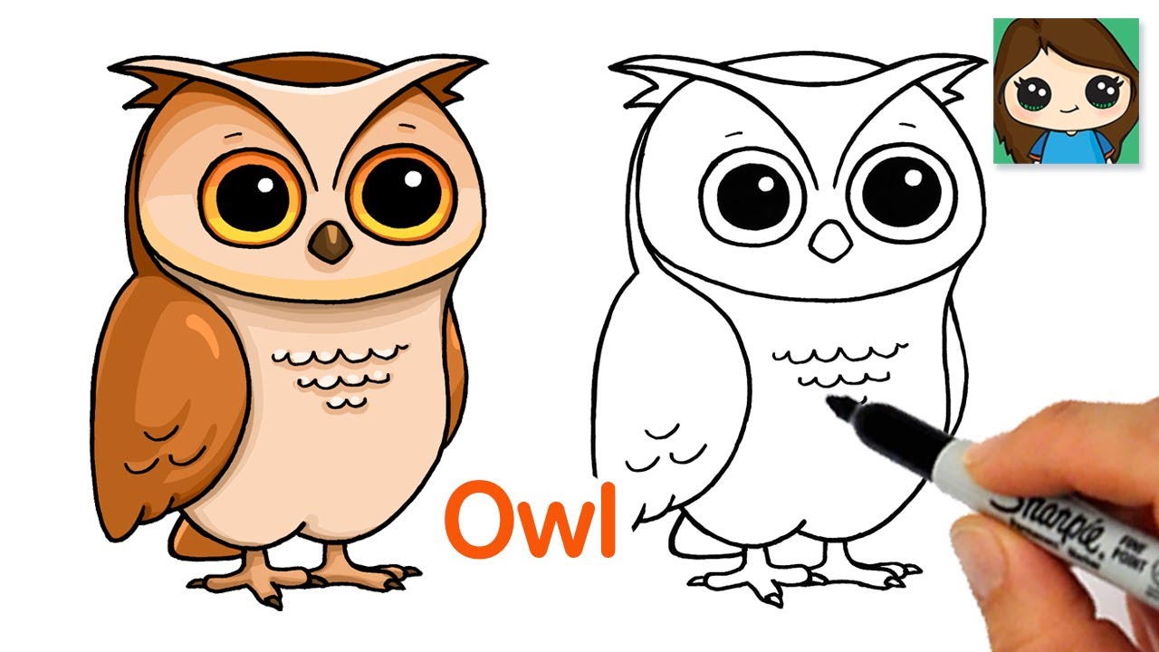 How I Draw This Owl - This is How You Draw An Owl